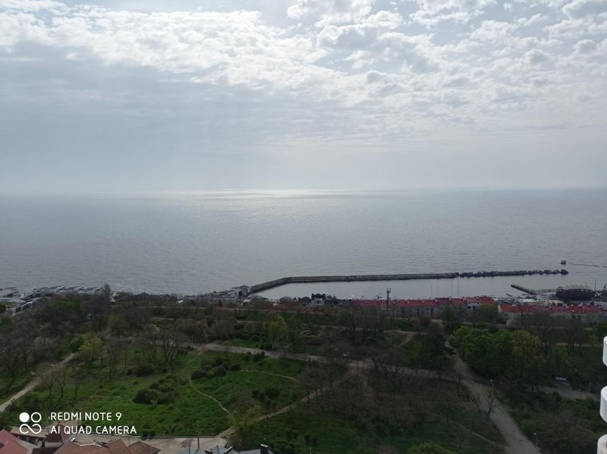 Терраса С Панорамой Моря В Аркадии Odessa Ngoại thất bức ảnh